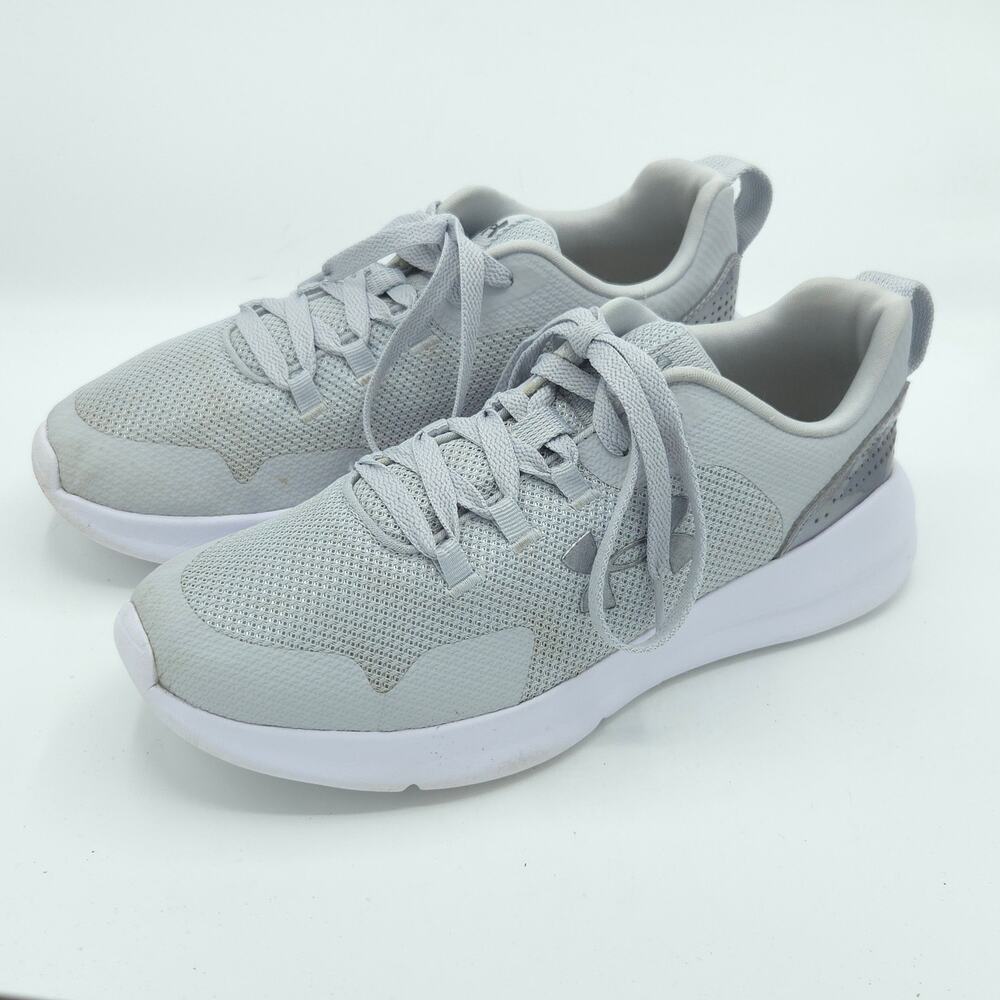 Under Armour Essential Women's Size 8.5 Gray White 3022955-104
